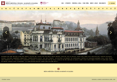 Města a městečka v Čechách, na Moravě a ve Slezsku