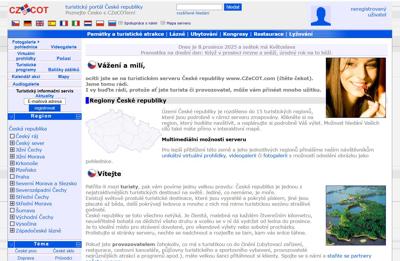 Turistický portál CZeCOT
