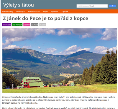 Výlety s tátou