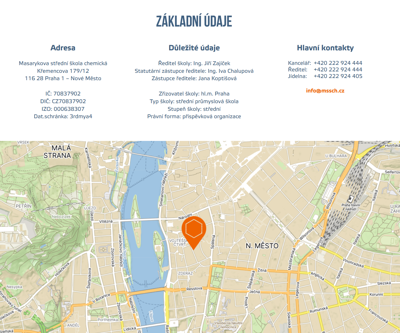 Masarykova střední škola chemickáq