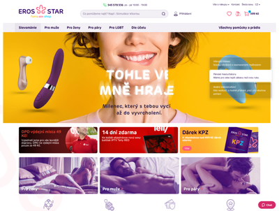 Erosstar.cz: Fun & Sex shop
