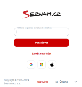 How to log in - Developer Mapy