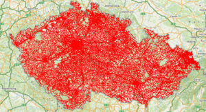 Coverage map